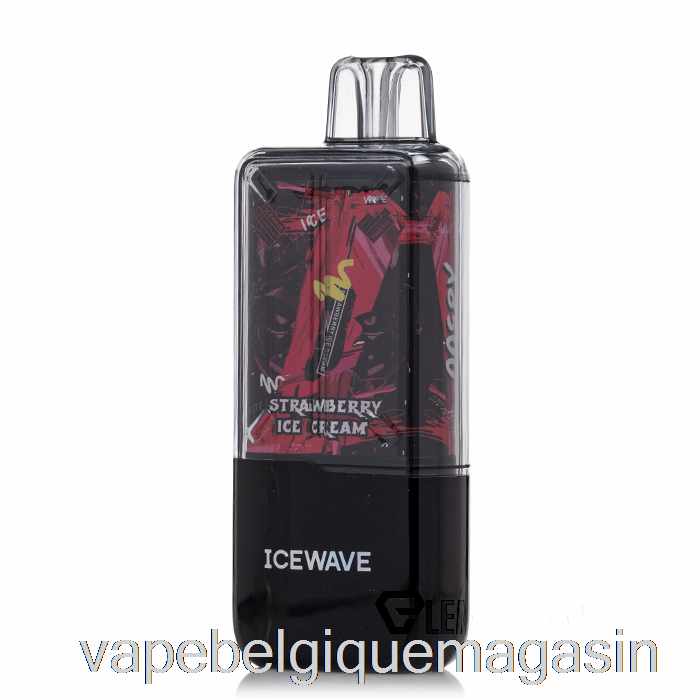 Vape Shop Bruxelles Icewave X8500 Glace Jetable à La Fraise